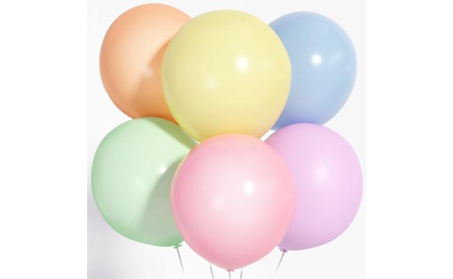Balloons Pastel  Colors, Pack of 50